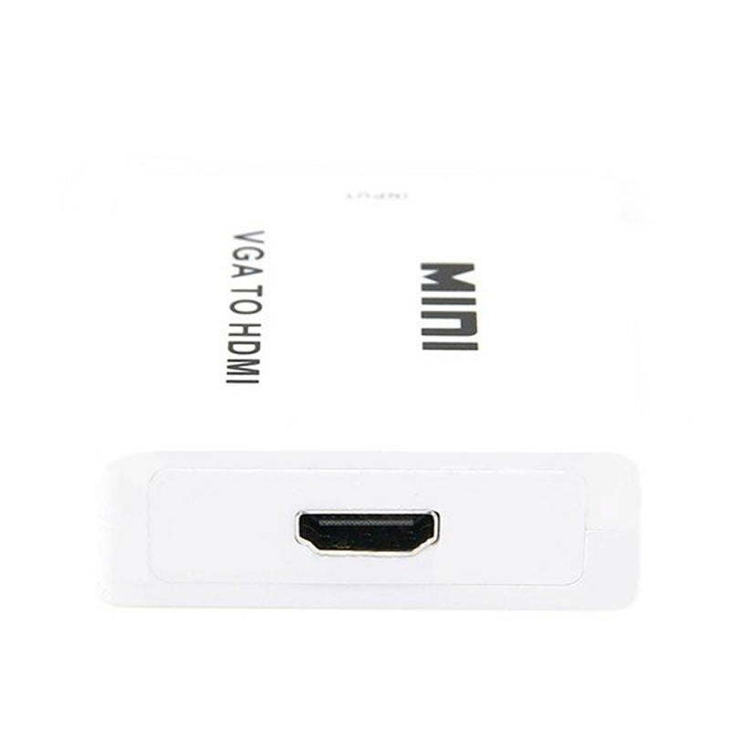 VGA から HDMI へ変換 映像アッ プコンバーター 変換アダプタ パ ソコン ディスプレイ モニター
