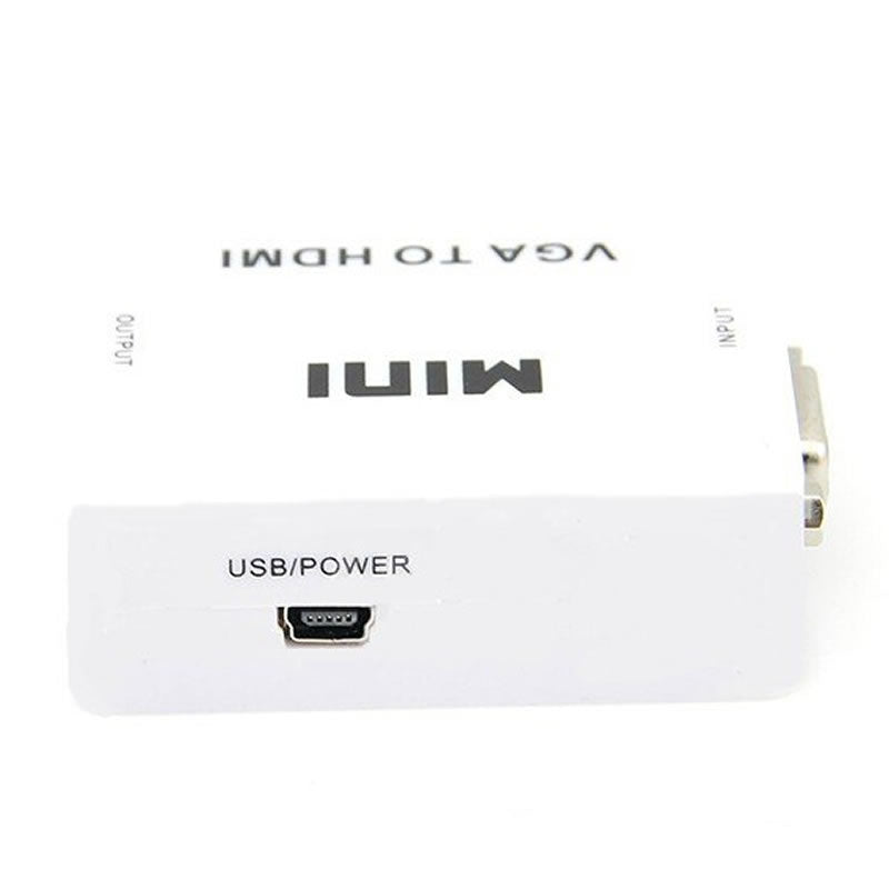 VGA から HDMI へ変換 映像アッ プコンバーター 変換アダプタ パ ソコン ディスプレイ モニター