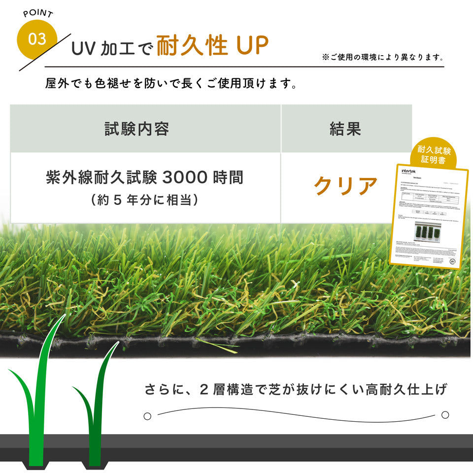 人工芝 ロール 1m×10m 芝丈35mm 35万本/1平方メートル 高耐久 リアル人工芝 芝ロール 芝マット 庭 ベランダ テラス 屋上 ガーデン フェイク芝生