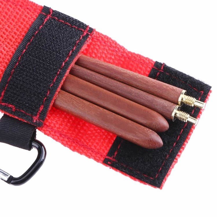 箸 組み立て式 木製 カラビナ付き収納袋 携帯便利 コンパクト 軽量 アウトドア キャンプ 登山 バーベキュー マホガニー材質