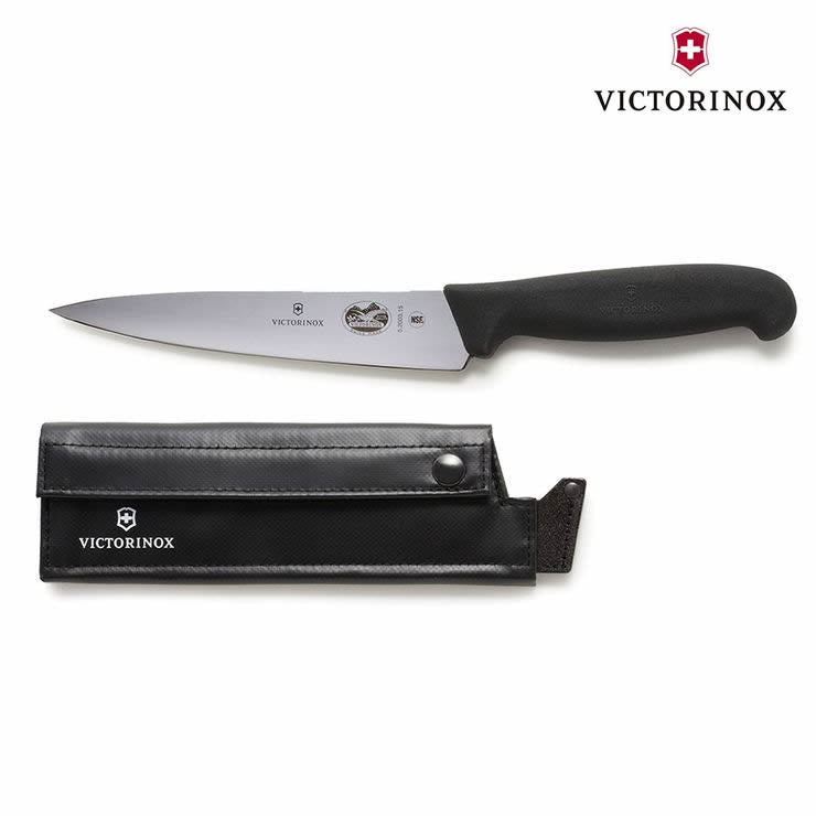 ビクトリノックス VICTORINOX アウトドアギアマスタークッキング ナイフ ブラック 5.2003.15-X1 ナイフ&ケースセット 国内正規 品